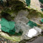 Cerussite, Malachite