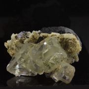 Fluorite + Sphalerite.