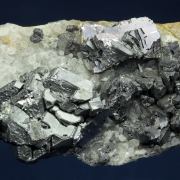 Galena (Argentiferous) with Quartz