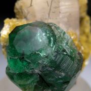 Fluorite with Quartz