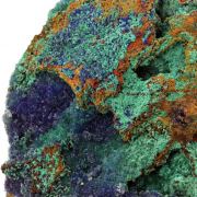 Azurite, Malachite.