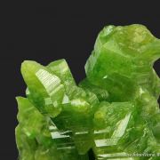 Pyromorphite (large, hoppered crystals)