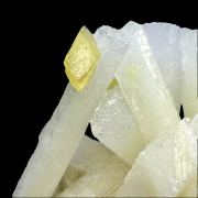 Celestine, calcite