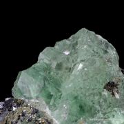 Fluorite with Galena and Pyrite