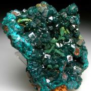 Dioptase with Malachite