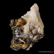 Mimetite (Campylite) with Baryte