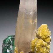 Fluorite with Quartz