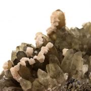 Quartz, Pyrite, Dolomite.