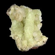 Prehnite finger cast after Anhydrite with Calcite