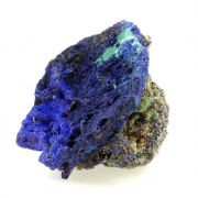 Chessylite ( Azurite ) + Malachite.