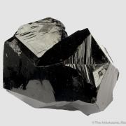 Cassiterite (twinned)