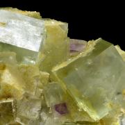 Fluorite, quartz MONGOLIA