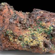 Mimetite with Malachite