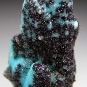 Chrysocolla pseudomorph