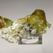 gem TITANITE twinned, K FELDSPAR var. ADULARIA