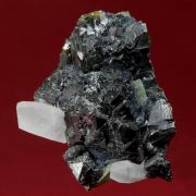 Sphalerite with Quartz and Chalcopyrite