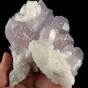 Fluorite on Dolomite