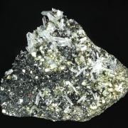 Quartz with Sphalerite and Pyrite