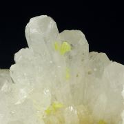 Celestine and Aragonite on Sulphur