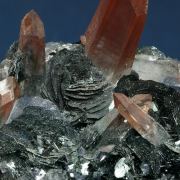 Quartz on Hematite