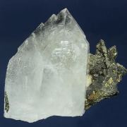 Quartz with Siderite and Pyrite