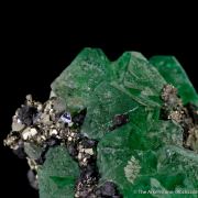 Fluorite with Sphalerite and Pyrite