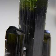 Tourmaline on Feldspar