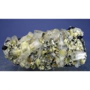 Goshenite, Fluorite, Muscovite, Schorl