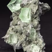 Fluorite with Calcite