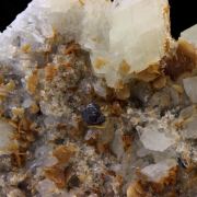 Sphalerite, Dolomite, Quartz, Siderite.