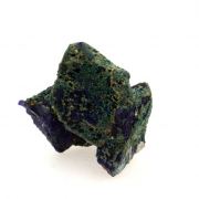 Chessylite ( Azurite ) + Malachite.