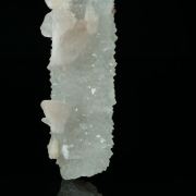 HEULANDITE and STILBITE on CHALCEDONY - India