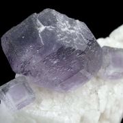 Fluorite on Dolomite Floater