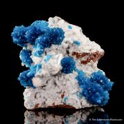 Cavansite on Stilbite