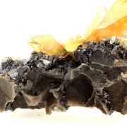 Calcite + Sphalerite.