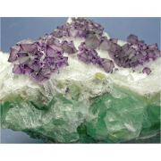 Fluorite, Quartz