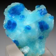 Veszelyite on Hemimorphite