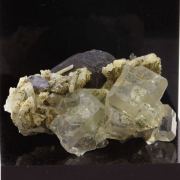 Fluorite + Sphalerite.