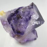 FLUORITE with PHANTOMS, QUARTZ - floater