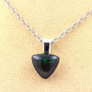 Black Opal Necklace. 5.79 ct.