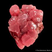 Rhodochrosite on Manganite