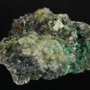 Calcite and Malachite