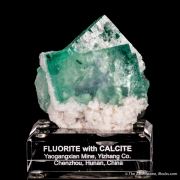 Fluorite with Calcite inclusions