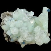 Plancheite, quartz, chrysocolla