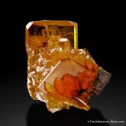 Mimetite on Wulfenite (book cover piece)