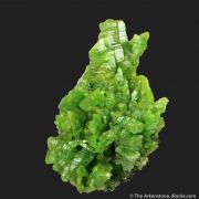 Pyromorphite (large, hoppered crystals)