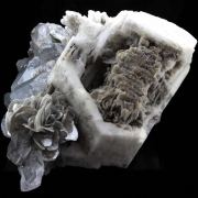 Goshenite, Muscovite, Albite.