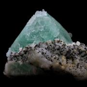 Fluorite, Quartz, Pyrite.