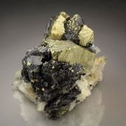 SPHALERITE, CHALCOPYRITE