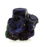 Chessylite ( Azurite ) + Malachite.